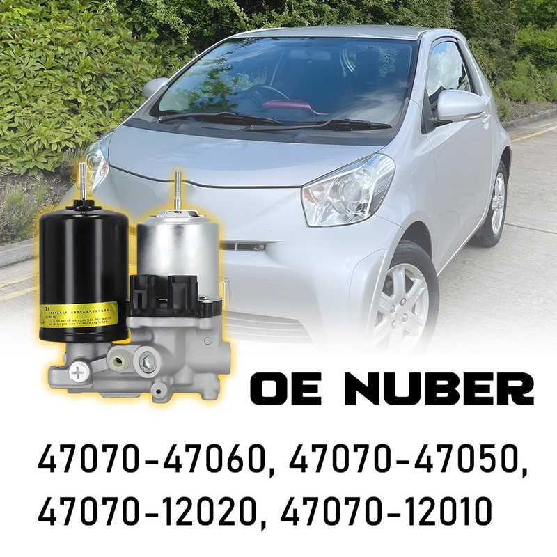 Fit TOYOTA IQ KPJ10 2012-2012 47070-47050 ABS Brake Booster Pump Motor Assy 1Set gallery
