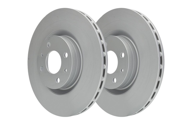 X2 PCS L&R SIDES FITS ABARTH 500C / 595C / 695C BRAKE DISC 24.0122-0147.1 ATE gallery
