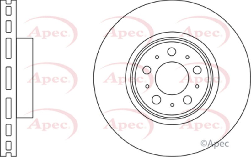 Fits Volvo S60 2003-2008 2.4 2.5 FirstPart Front Brake Disc 9475266 gallery