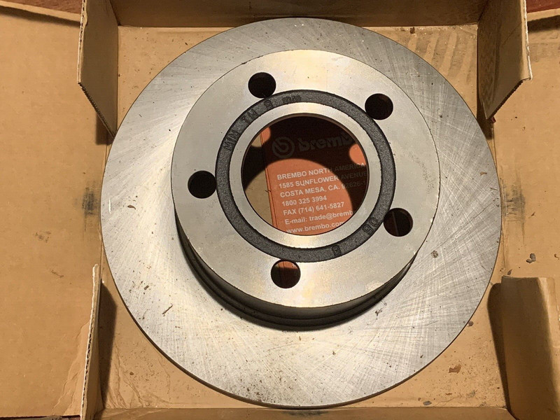Brembo 4A0-615-601A 08.5743.10 Disc Brake Rotor MADE IN ITALY gallery
