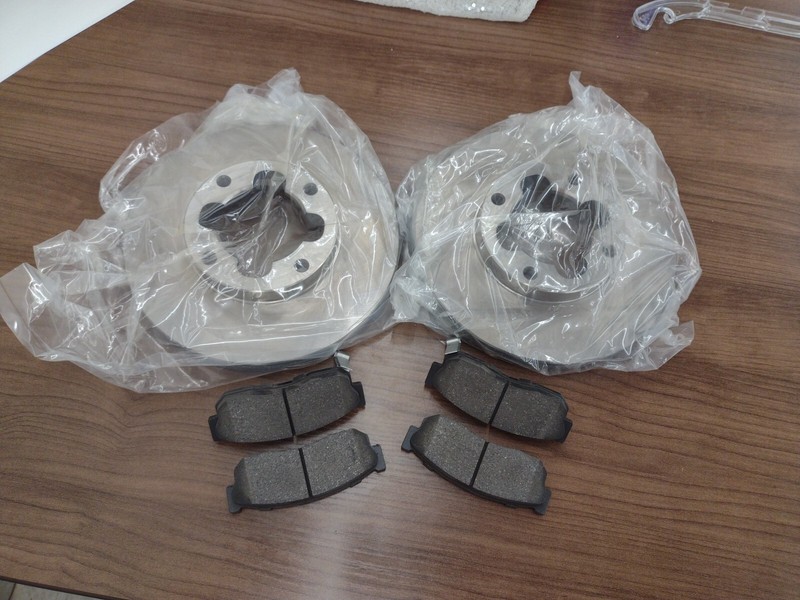 R1 Concepts Front Brakes/Rotor Kit, Compatible with 1987-94 Subaru Justy gallery