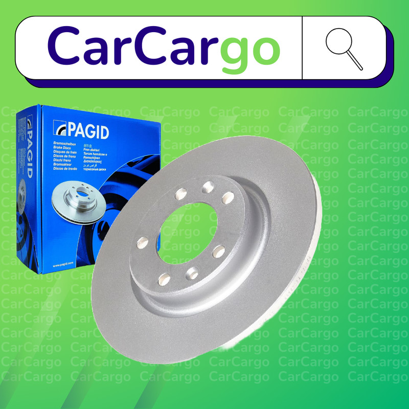 Pagid Rear Brake Discs Grandland X / Grandland 1.6 Turbo Hybrid4 2019-2024 268mm