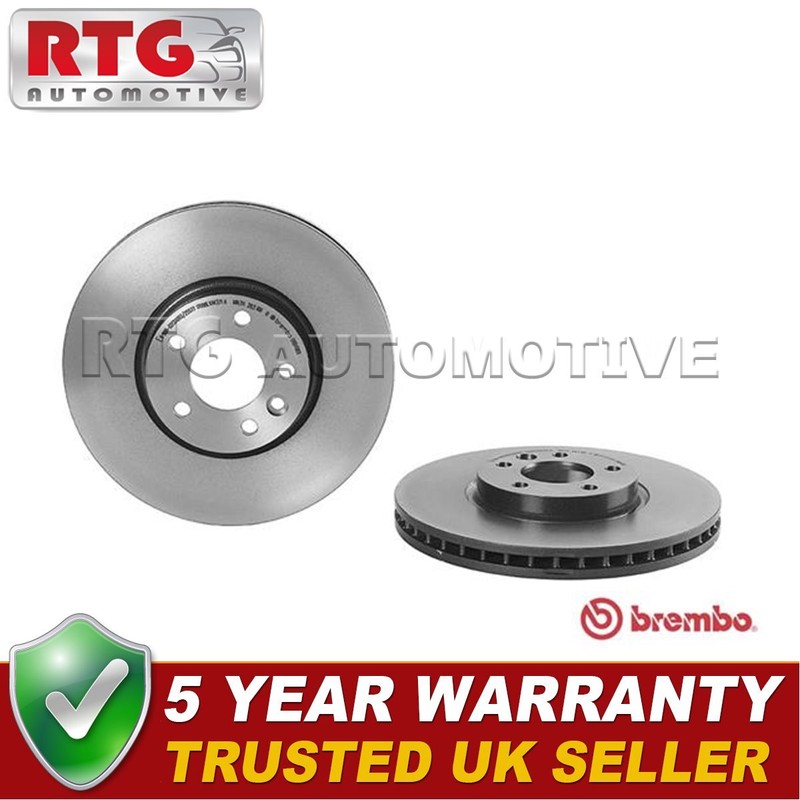 RTG Front Brake Disc Fits VW Transporter 2003- 2.0 TDi 7E0615301C 7E0615301F
