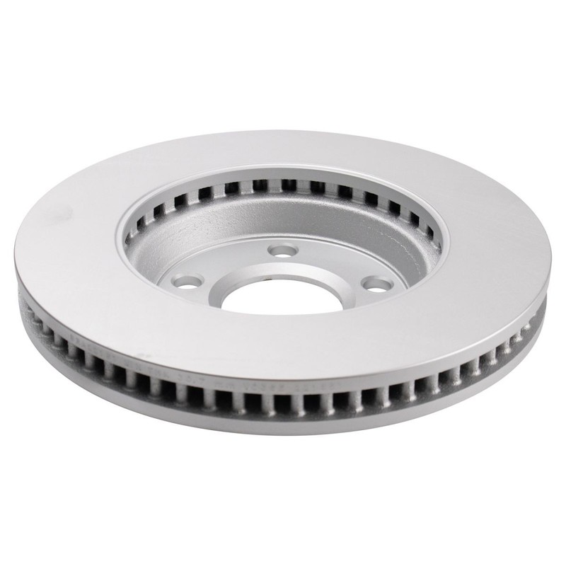 TRQ Front Semi Metallic Brake Pad Coated Rotor & Hub Kit for Chevy Pontiac Buick gallery