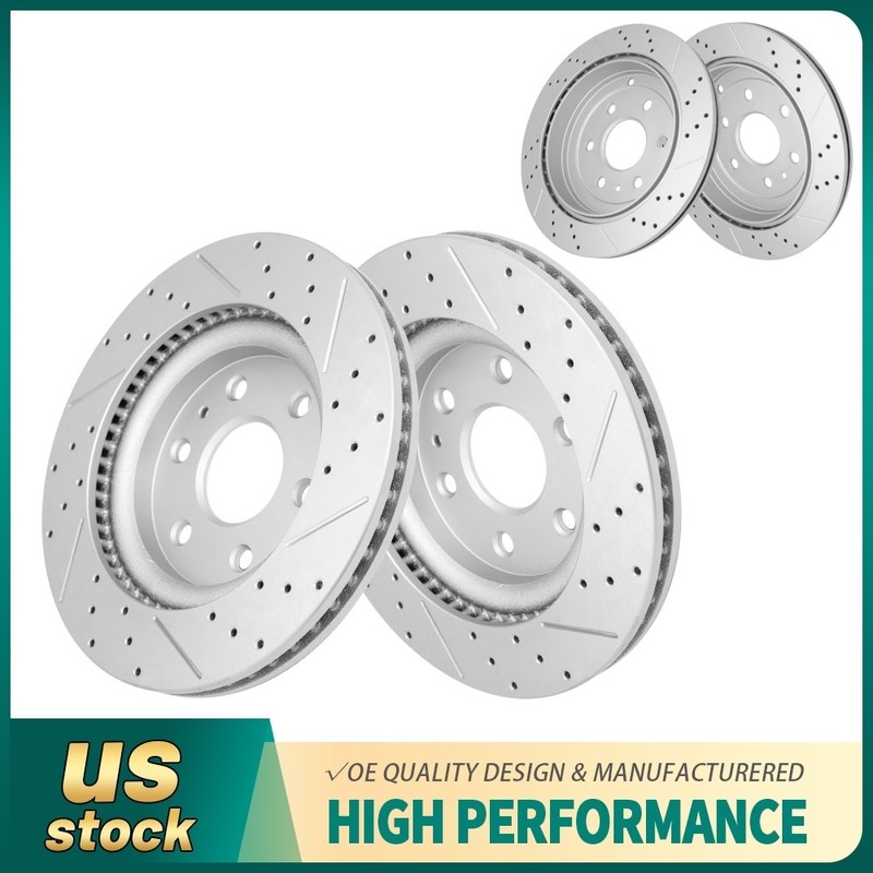 For 2008 – 2016 2017 Buick Enclave Traverse Outlook Front Rear Disc Brake Rotors