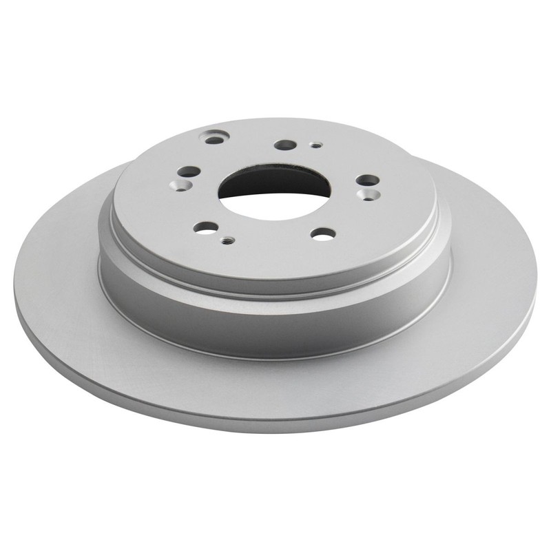 TRQ Front & Rear Ceramic Brake Pad & Coated Rotor Kit LH & RH Sides w/Chemicals gallery