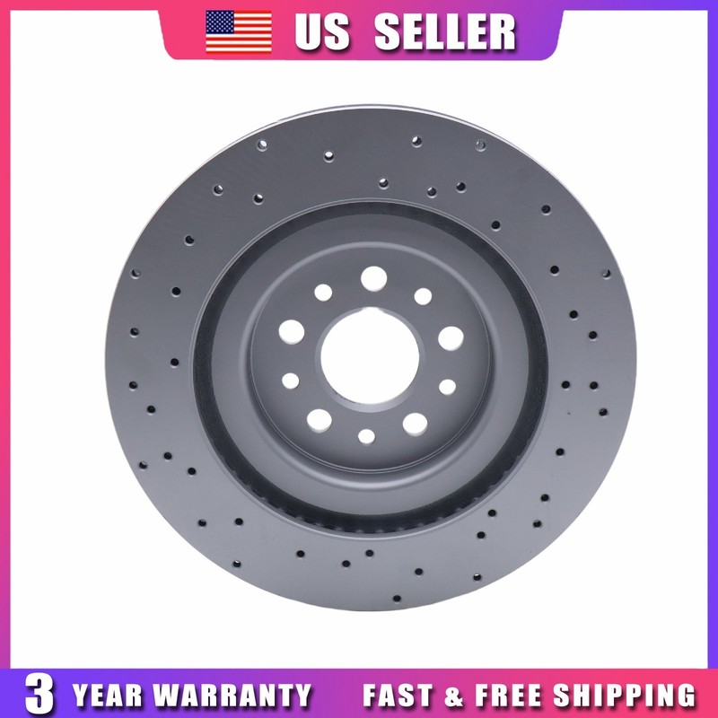 4pcs Brake Rotor With Holes fit Maserati Quattroporte Ghibli 17+, 670035019 gallery