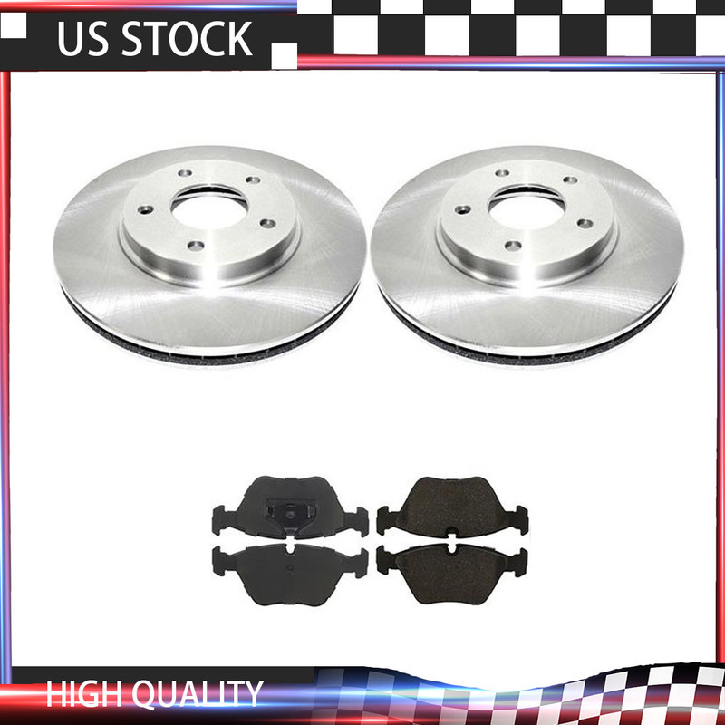For 1998-2001 Jaguar XJ8 High Quality Front Brake Rotors & Ceramic Brake Pads