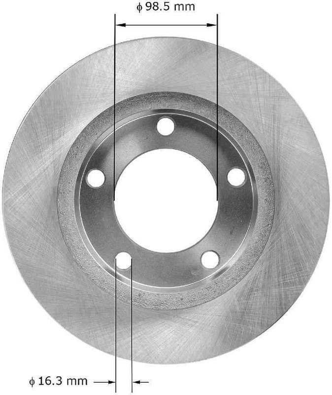 Disc Brake Rotor-4WD Bendix PRT1214 gallery