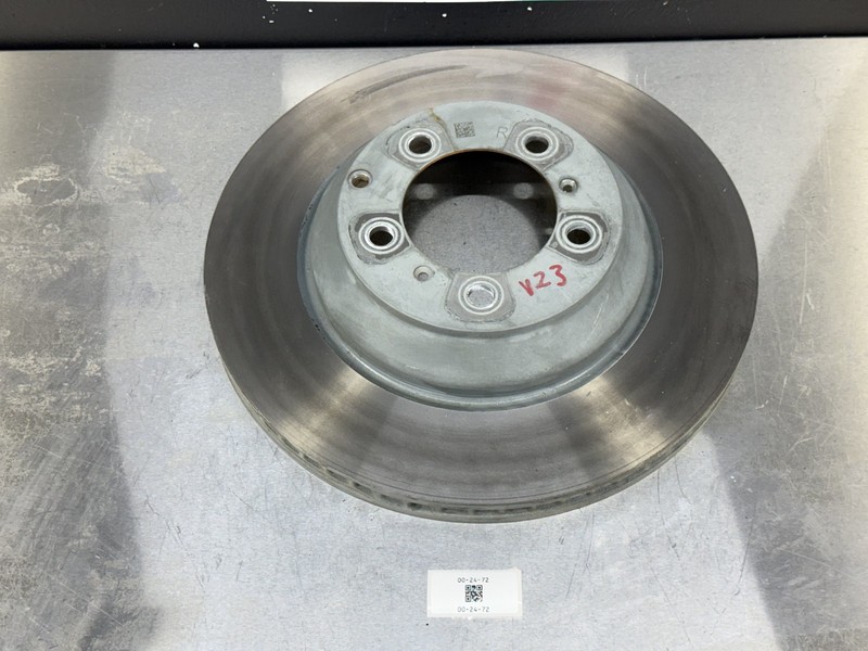 Audi e-Tron GT Porsche Taycan Rear RIGHT Disc Brake Rotor 9J1615602 365x28MM OEM gallery