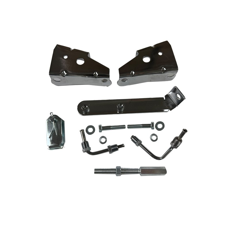 Complete Hydro-Boost Brake Kit 1970-81 Camaro Disc/Drum w/ Black Bail Top Master gallery