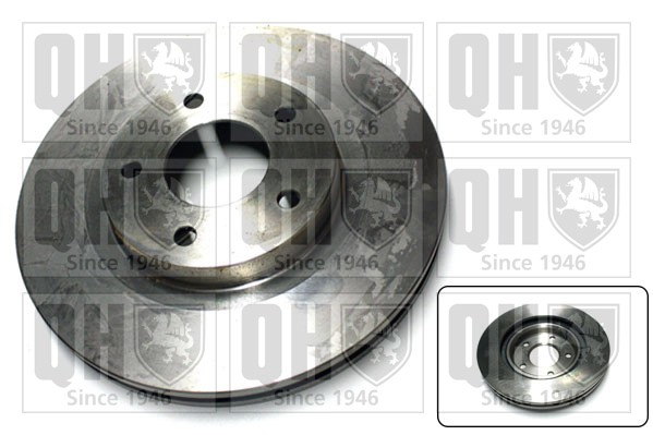 2x Brake Discs Pair Vented fits JEEP COMPASS MK49 2.0 Front 2011 on ECN 294mm QH gallery