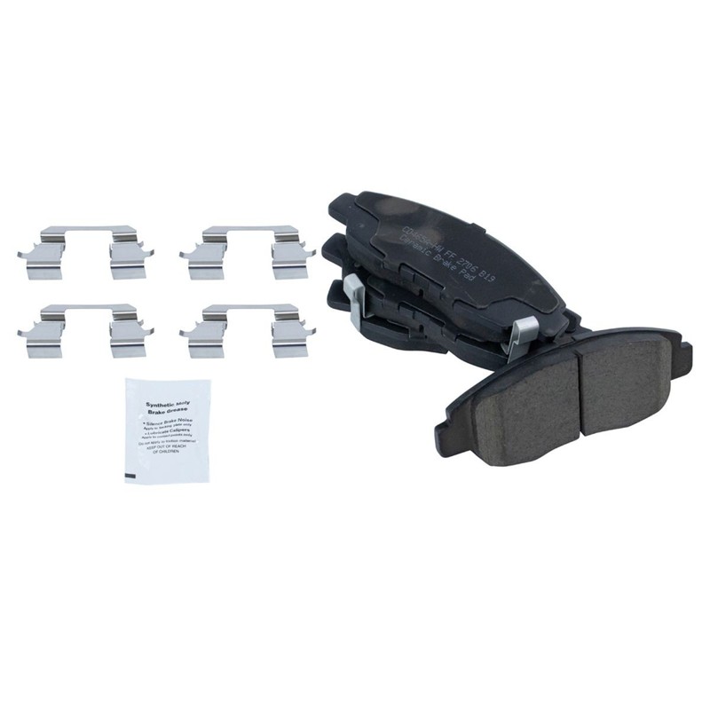 Front Brake Pad & Rotor Kit Ceramic Fits 2011 Honda Civic gallery