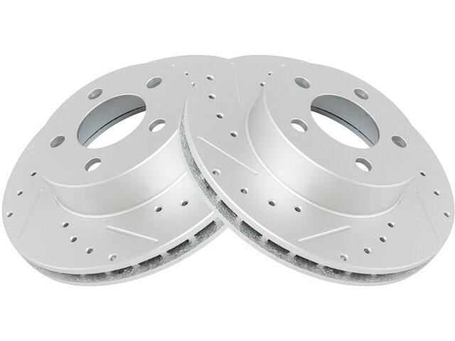 Front DIY Solutions Brake Rotor Set fits Ford Ranger 1998-2005 4WD 64ZBPG