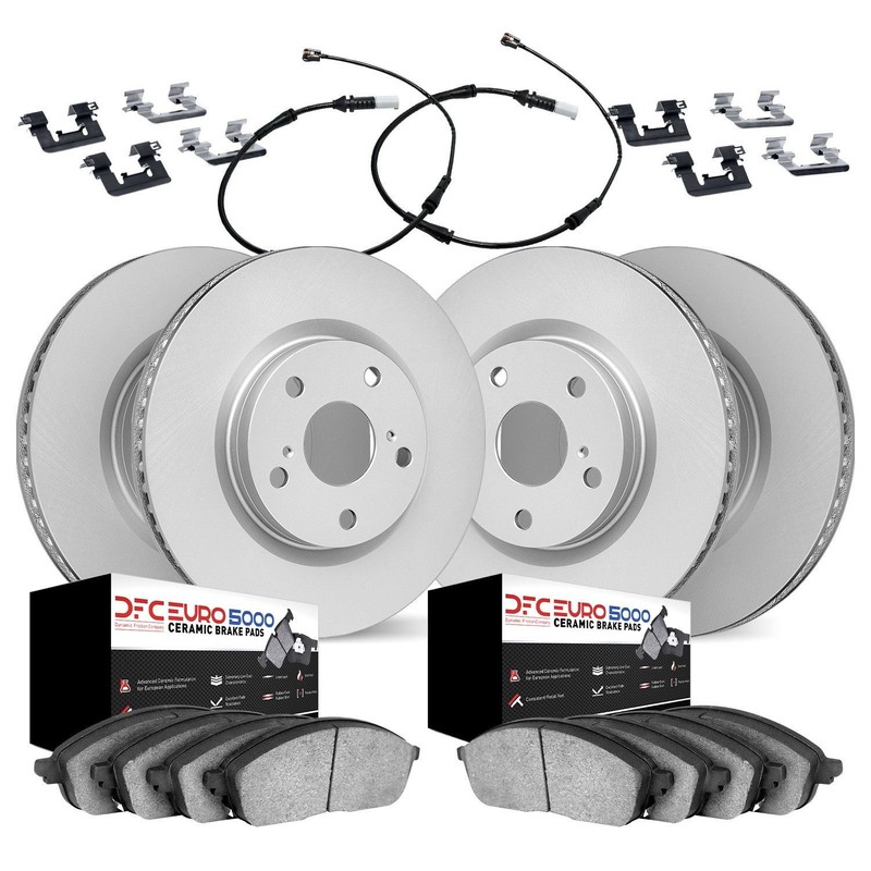 Dynamic Friction 4624-12814 Disc Brake Kit For 19 Mercedes-Benz GLE400