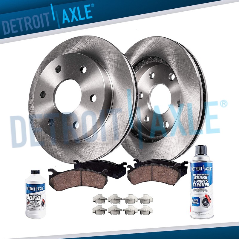 Rear Disc Rotors Brake Pads for 2007 – 2017 Ford Expedition Lincoln Navigator