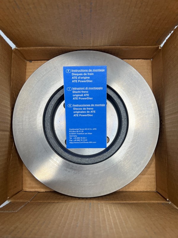 New VW ATE MK2 MK3 Golf GTI 16V Jetta GLI Vented Front Brake Discs 1HM615301E gallery
