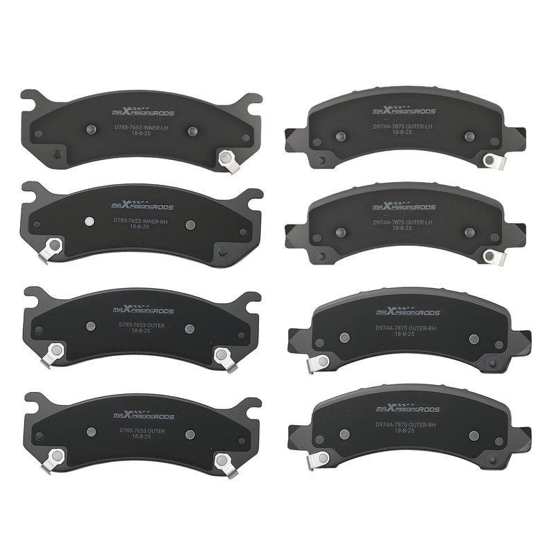 Front Rear Brake Rotors+Pads Kit for Chevrolet Avalanche/Express/Suburban 1500 gallery