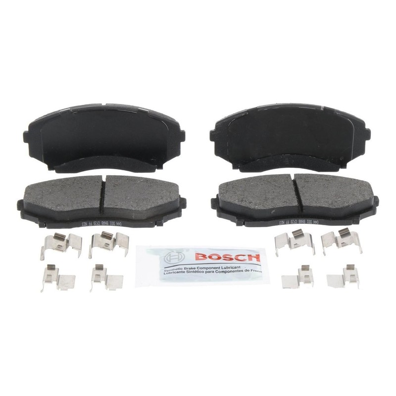 Bosch OEM Front Pads & Rear Shoes For 2000-2001 Mazda MPV 2.5L Lifetime Warranty gallery