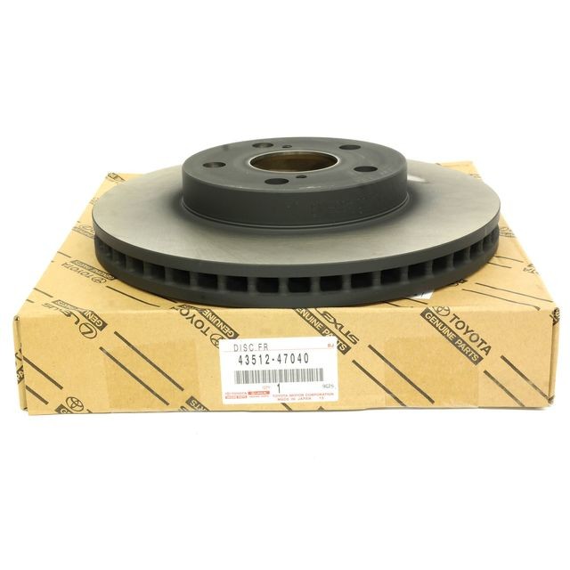 2010-2016 Prius Front X2 Rotors & Brake pads Set GENUINE OEM PART gallery