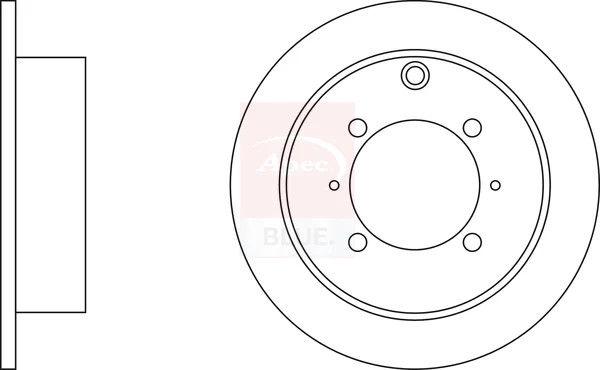 2x Brake Discs Pair Solid fits MITSUBISHI SPACE WAGON N38W 2.0D Rear 92 to 98