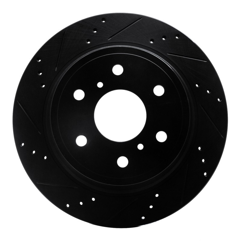 DFC For 07-20 Cadillac Escalade ESV Rear Left Drilled & Slotted Brake Rotor