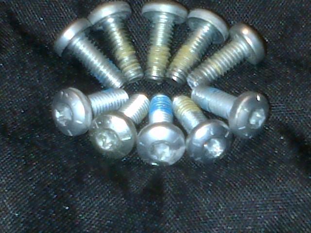10 OEM Harley Davidson Dyna Softail Models 5/16″ Brake Rotor Disc Bolts