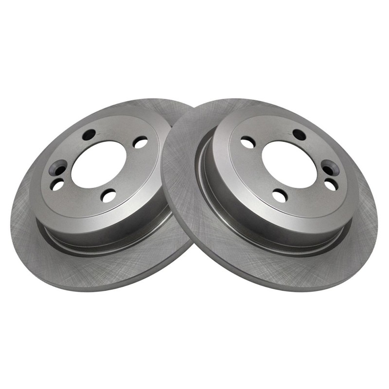 TRQ Front & Rear Brake Rotors Set Fits 2007-2015 Mini Cooper gallery