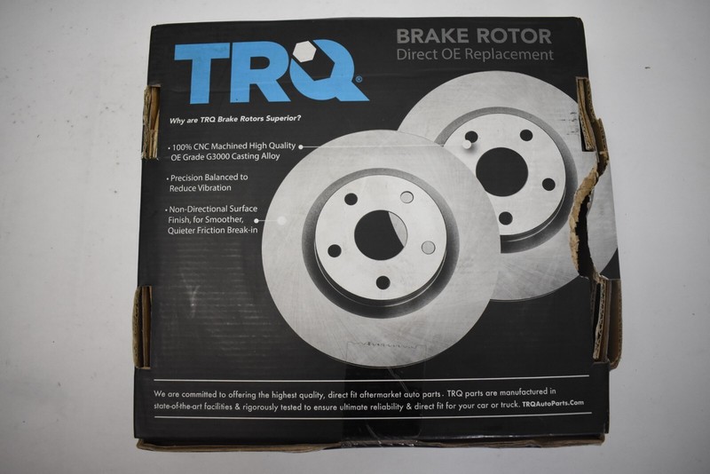TRQ Trusted Reliable Quality BRA73922 Brake Rotor Non Directional Surface Finish gallery