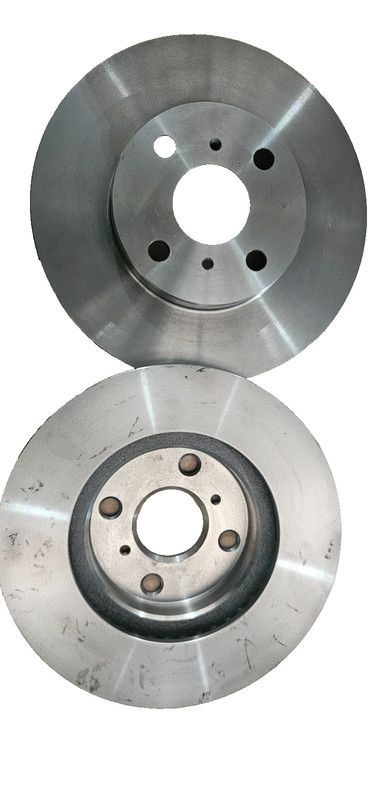 104820089 Front Brake Discs 2 Pieces Pair 255mm Diameter Vented By Eicher