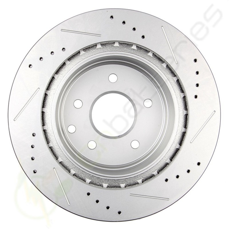 Front Rear Drill & Slot Brake Rotors Kit For 2009 2010 2011 2012 2013 G37 G37X gallery