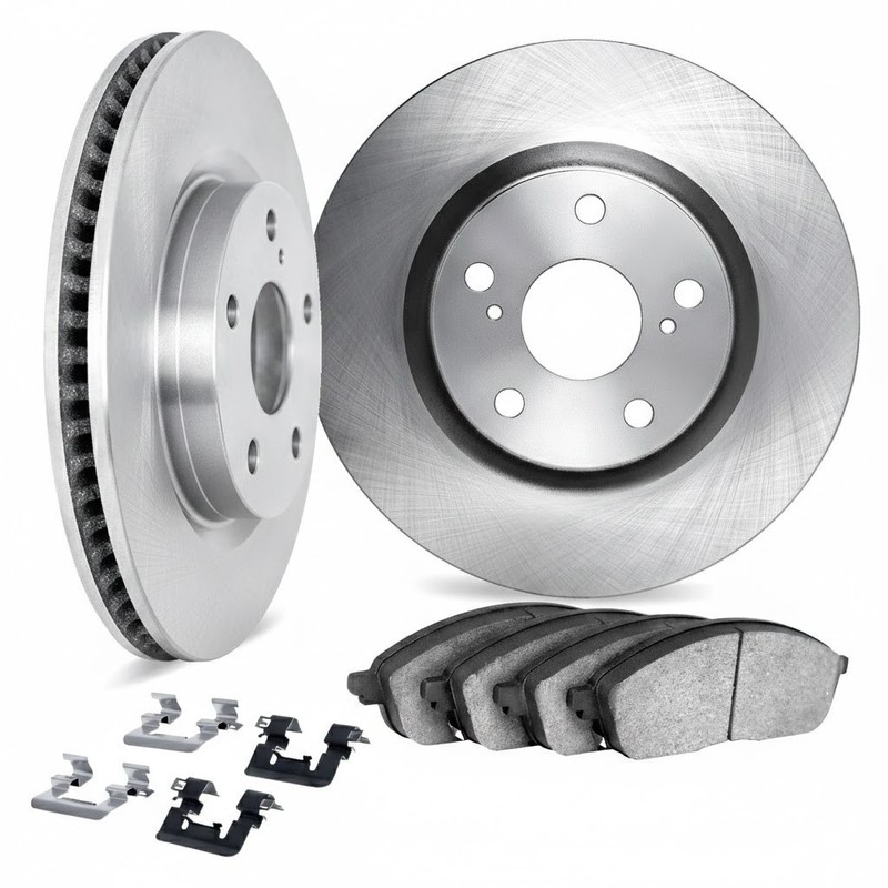For Pontiac Pursuit 2006 Brake Rotor Set Front | Plain Rotor Style | Cast Iron gallery