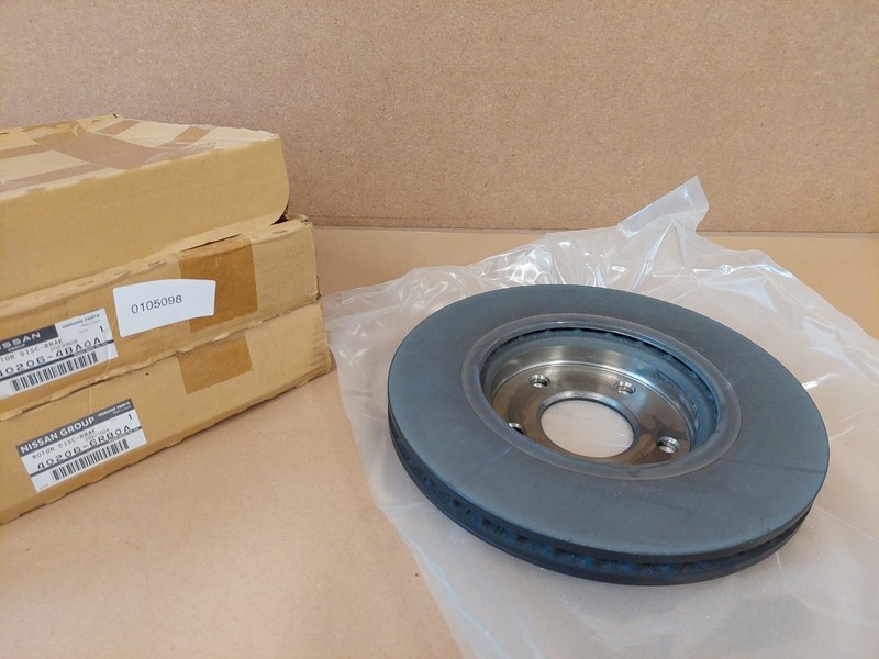 Nissan X-Trail T32 Front Brake Disc Set 402064BA0A Qashqai 1.6 2014-2022 Genuine gallery