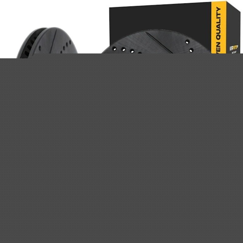 For Pontiac G5 2007 2008 Brake Rotor Set | Front | Vented | Drilled And Slotted