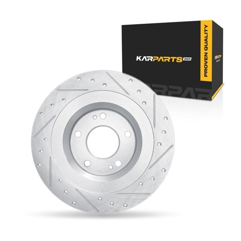For Mitsubishi RVR 2013-2016 Disc Brake Rotor Rear, Driver Side | Cast Iron