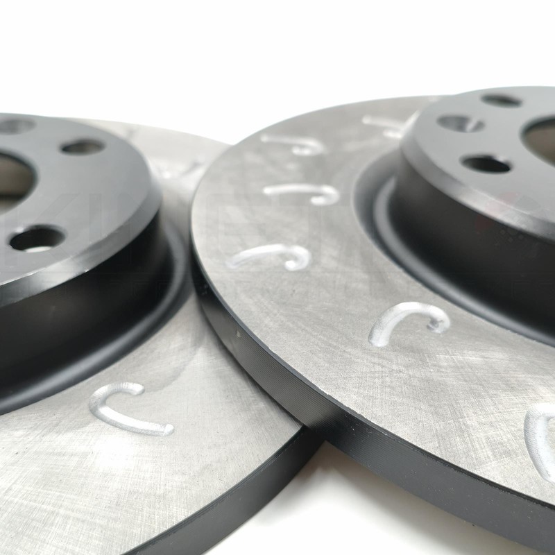 FITS PEUGEOT 308 GTI 1.6 GTi 250/270 J GROOVED FRONT REAR BRAKE DISCS PADS gallery