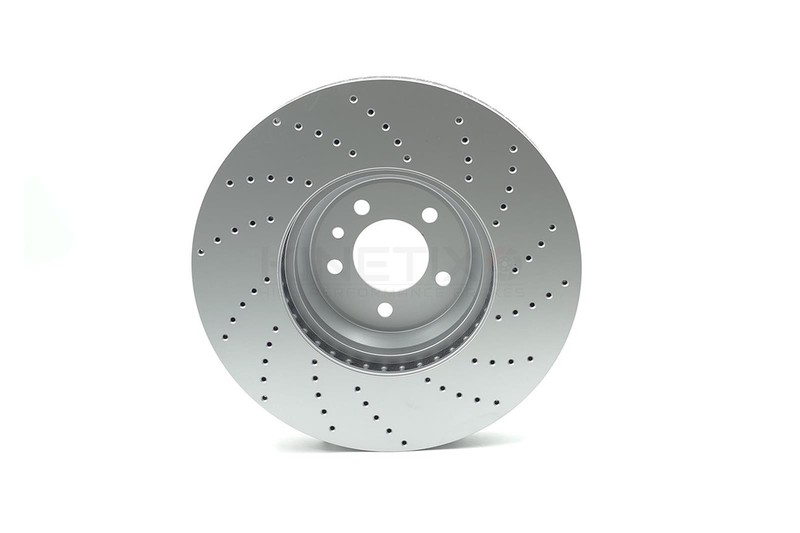 FOR RANGE ROVER AUTOBIOGRAPHY P400 DRILLED FRONT BRAKE DISCS DELPHI PADS 19" gallery