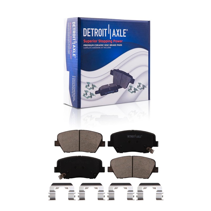 8pc Front and Rear Rotors Brake Pads for Hyundai Santa Fe Sport XL Kia Sorento gallery