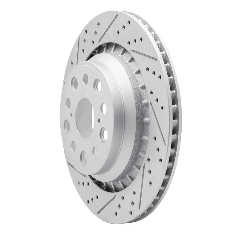 DFC Geoperformance Rotor - Drilled & Slotted fits 2007-2017 Lexus LS460 LS600h gallery