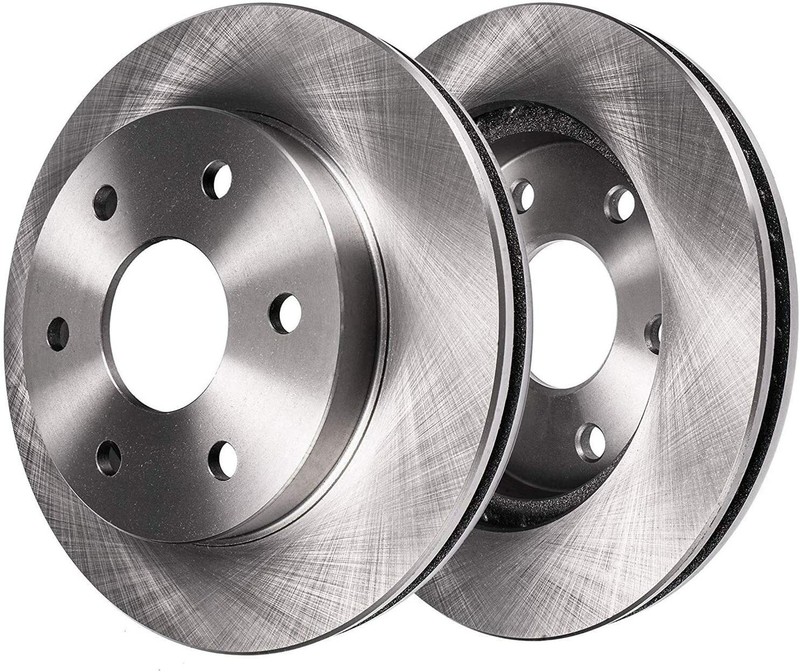 Rear Disc Brake Rotors + Left Brake Caliper for 2003-2006 Silverado Sierra 1500 gallery