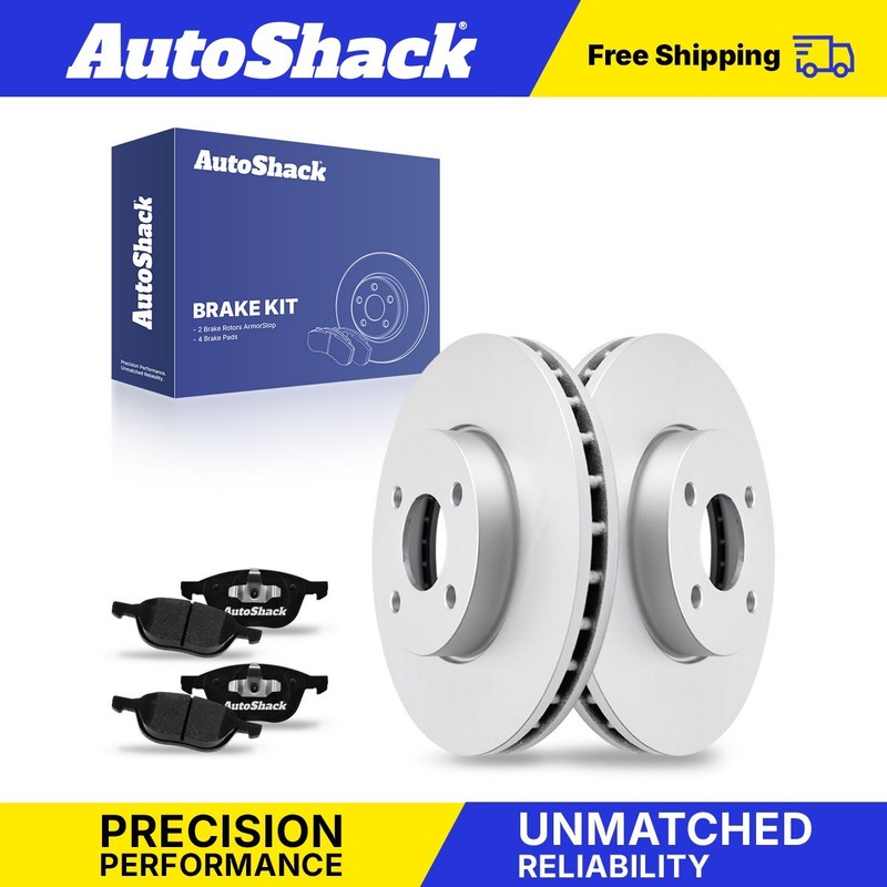 Front Brake Rotors Ceramic Pads for 2005-2007 Ford Focus 2.0L 2.3L