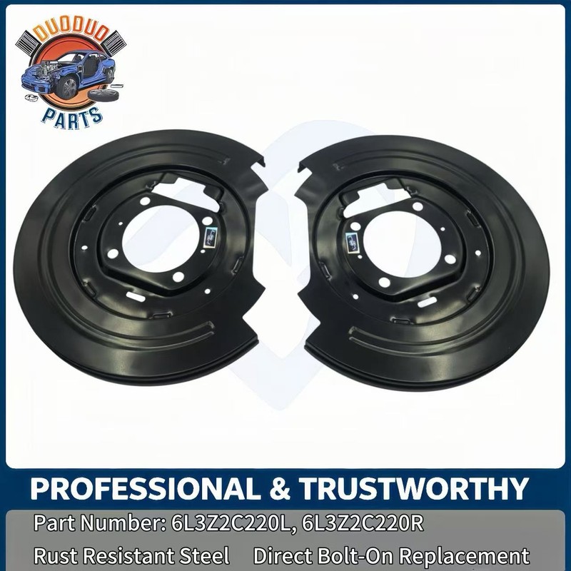 2Pcs Rear Disc Brake Dust Shield For 1997-2004 Ford Expedition F150 F250 924-215