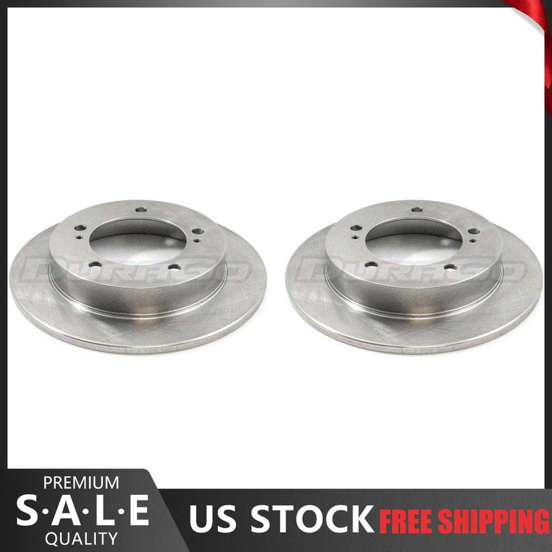 DuraGo 2pcs Front Disc Brake Rotor for Geo Tracker 89 90 91 92 93 94 95_KU