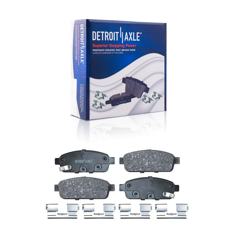 Rear Disc Brake Rotors Ceramic Brake Pads Kit for Cruze Volt Orlando Verano ELR gallery