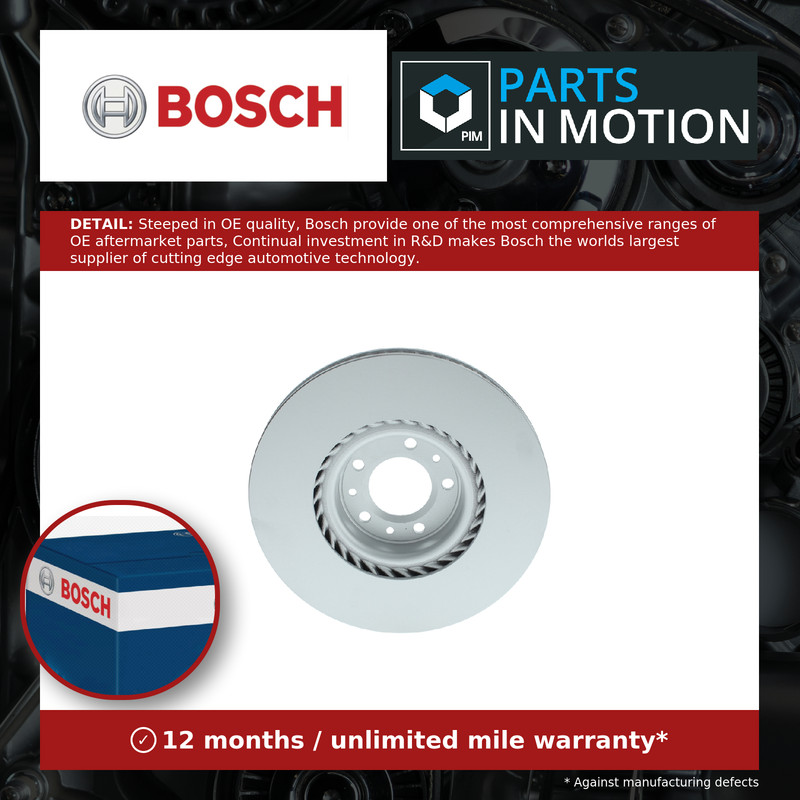 2x Brake Discs Pair Vented fits CITROEN C5 AIRCROSS THP Front 1.2 1.6 1.5D 2.0D