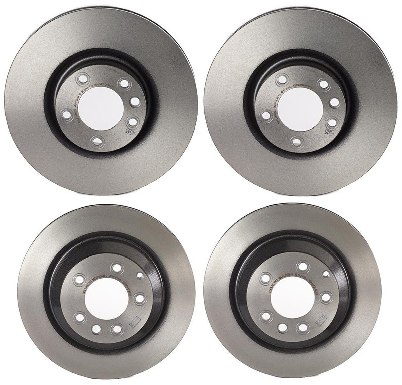 Brembo Front 368mm & Rear 358mm Brake Disc Rotors Kit for Porsche Cayenne Turbo