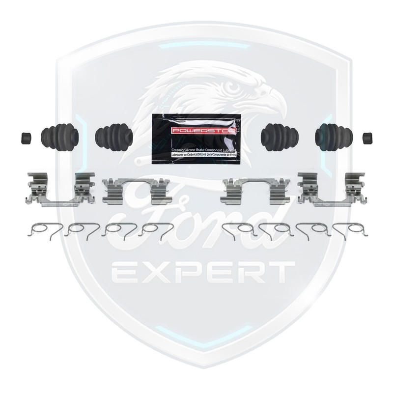 Premium OE Front Ceramic Brake Pads Kit For 2014-2025 Nissan Infiniti 9 Yr Warr gallery