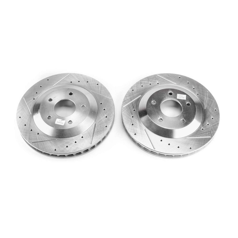 PowerStop Disc Brake Rotor Set - Fits Cadillac XLR 2004, Cadillac XLR 2008-2009, gallery