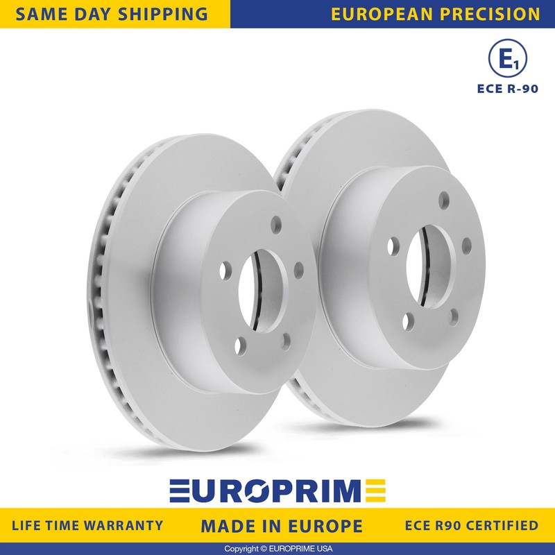11.02 in Front Brake Rotors Set for 99-01 Jeep Cherokee 99-06 TJ 99-06 Wrangler