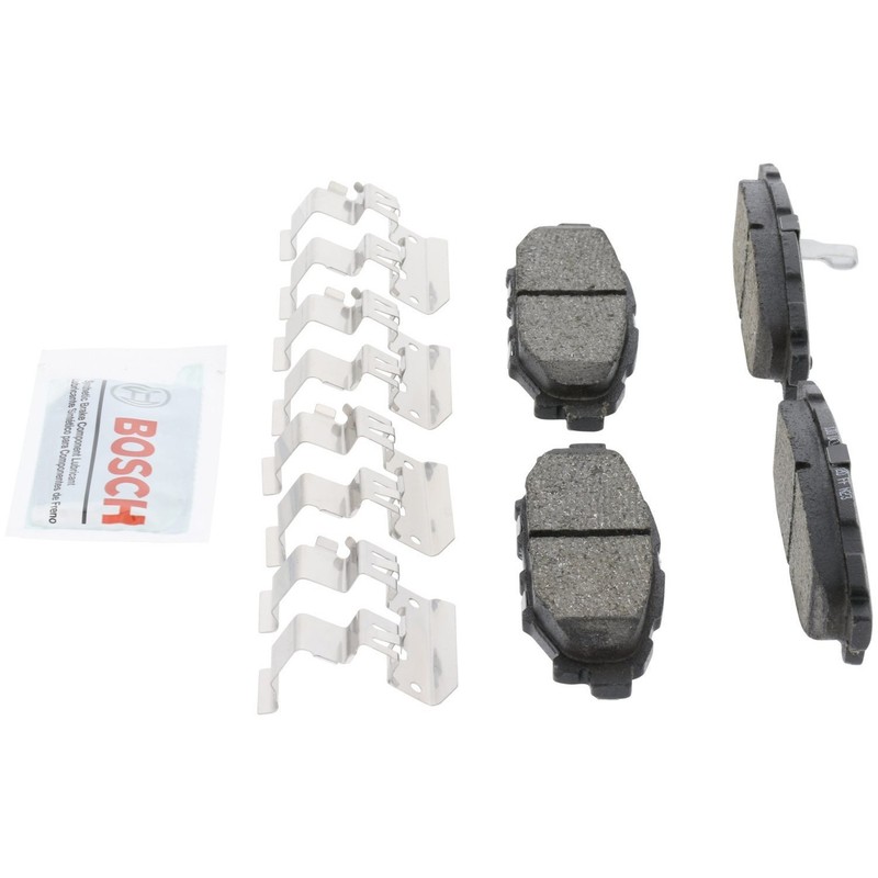 Bosch OEM Front & Rear Ceramic Brake Pads Kit For 2017-2023 Subaru Impreza gallery